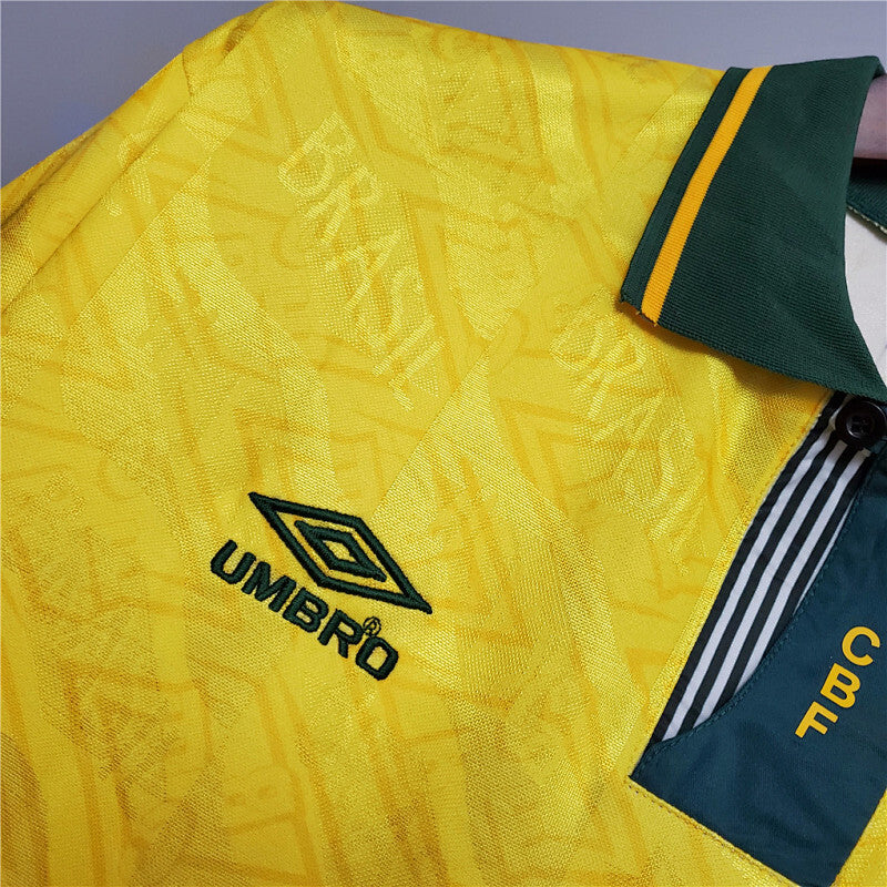 Brazil Home Retro Jersey 91/93