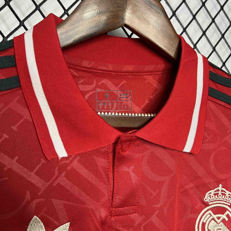 Camiseta Real Madrid Rojo 24/25 (2)