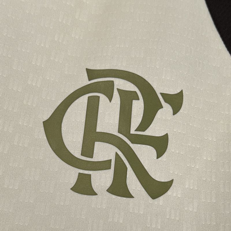 Maillot Flamengo Beige Prématch 25/26