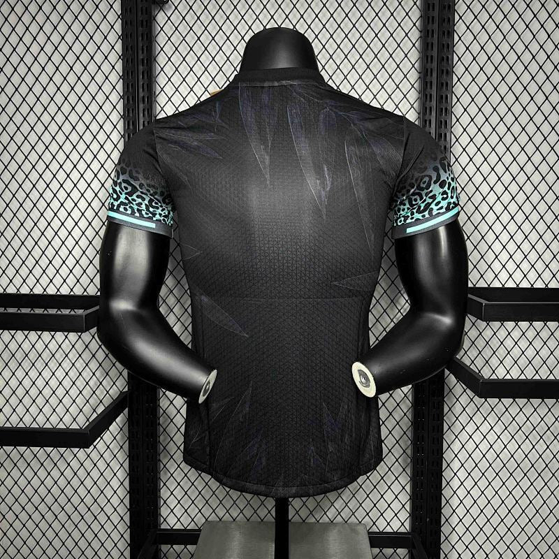 Maillot Brésil Concept Noir à motifs floraux Player