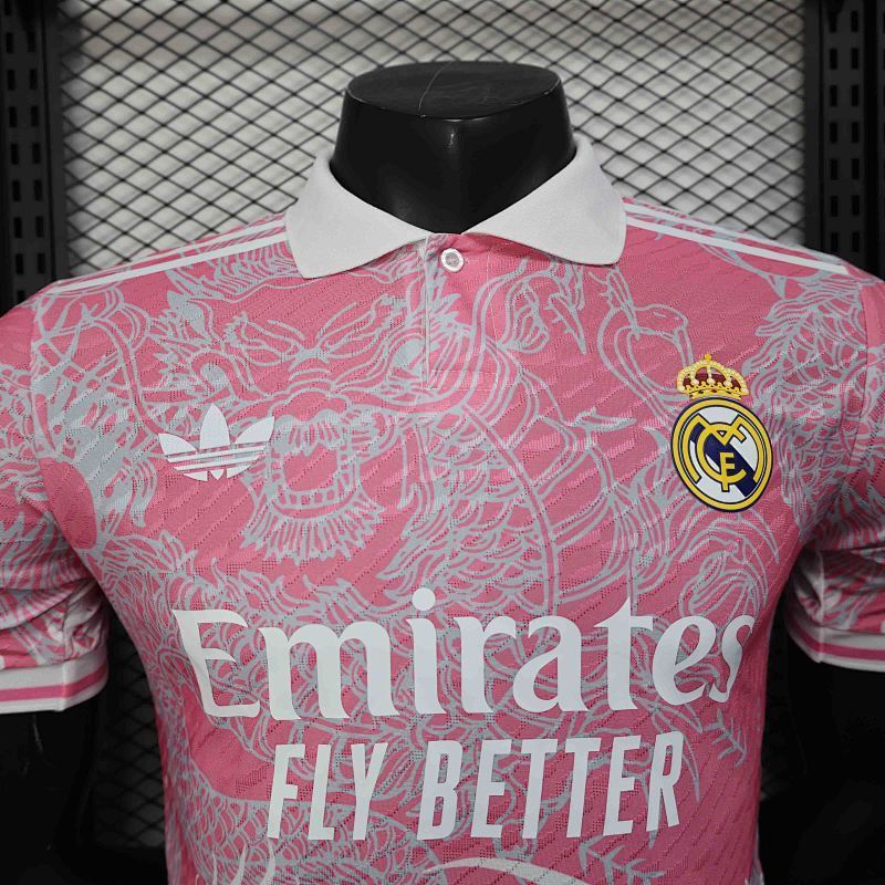 Maillot Real Madrid Rose Player Version 25/26