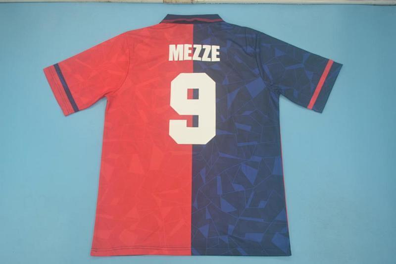 Maillot Cagliari fonts Domicile 92/93