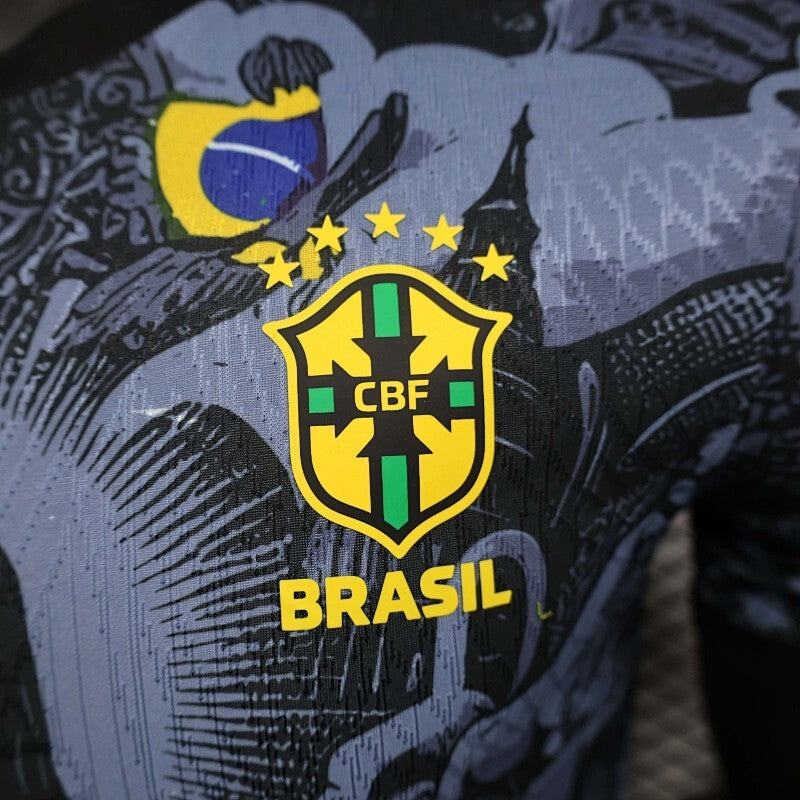 Camiseta Brasil Versión Player 2024 (2)