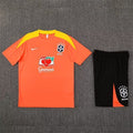 Conjunto Brasil Naranja Pre-Partido 25/26