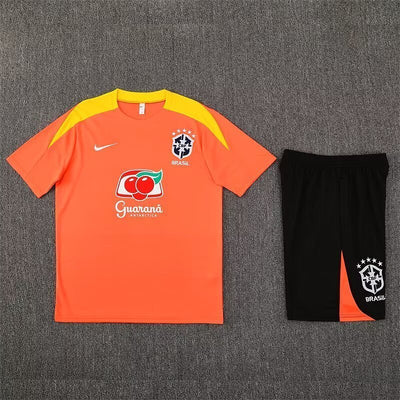 Ensemble Brésil Orange Prématch 25/26