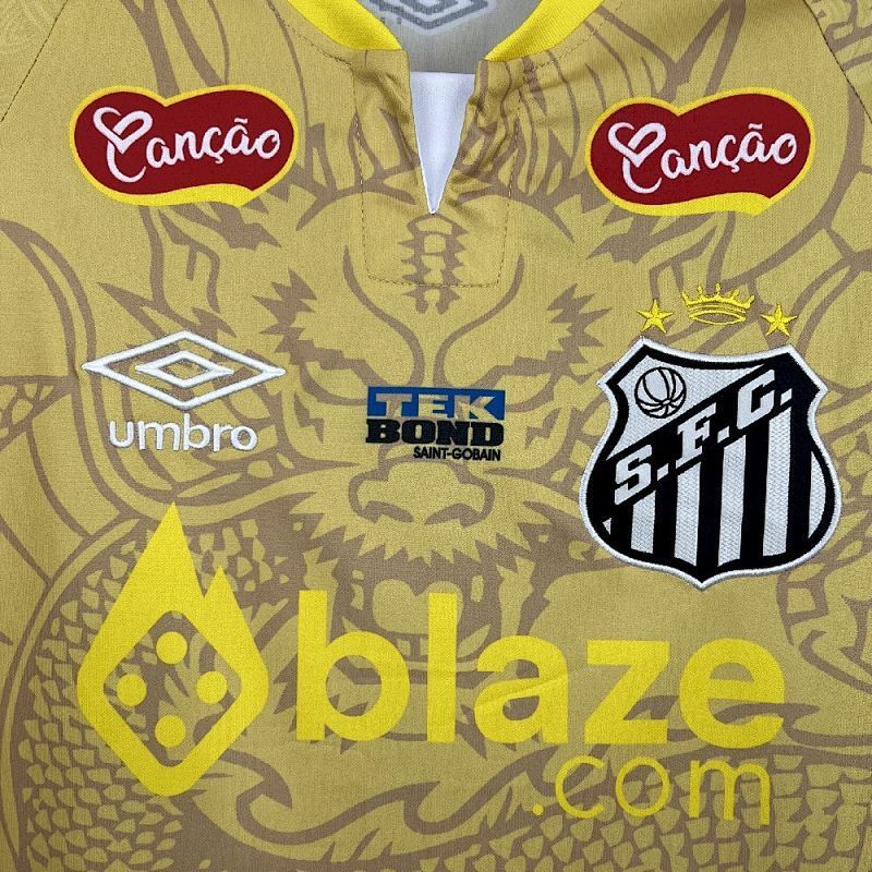 Maillot Santos Dragon Jaune Édition spéciale 25/26