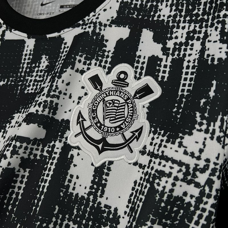 Camiseta Corinthians Morado Pre-Partido 25/26