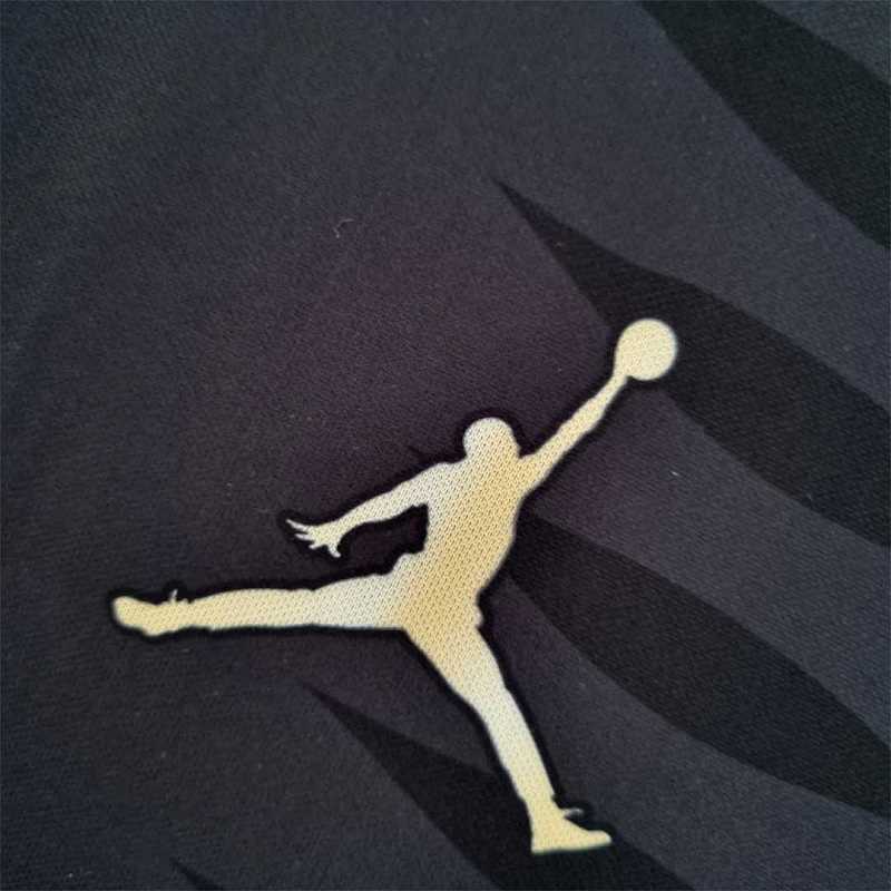 Camiseta PSG Negro Gris Pre-Partido 22/23