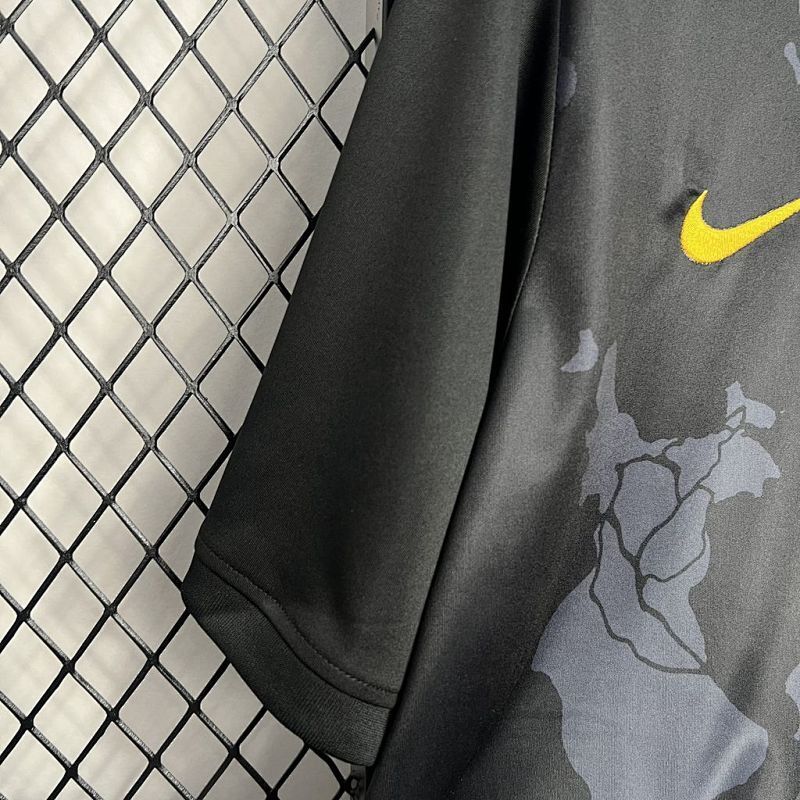 Maillot Brésil Noir Gris 2024