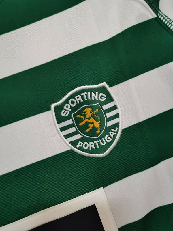 Maillot Sporting CP Domicile Rétro 2003/04