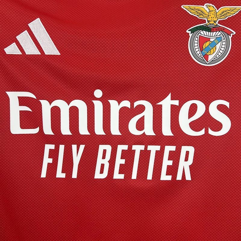 Maillot Benfica Domicile Manches Longues 25/26