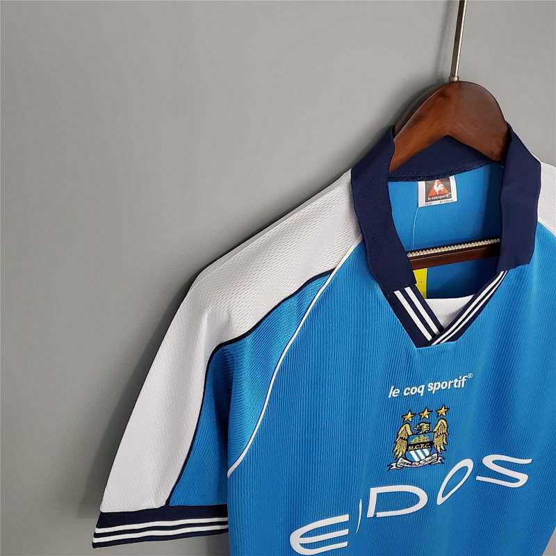 Maillot Manchester City Domicile Rétro 1999/01