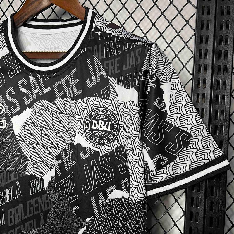 Maillot Danemark Gris Prématch 2024
