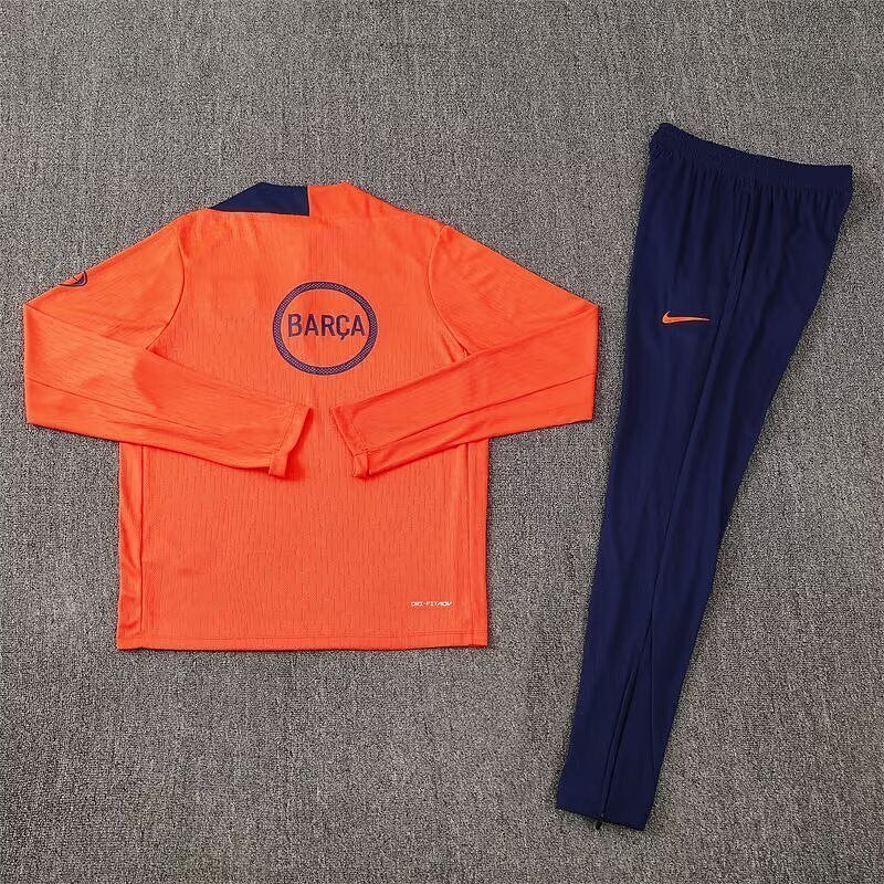 FC Barcelona Orange Tracksuit 25/26