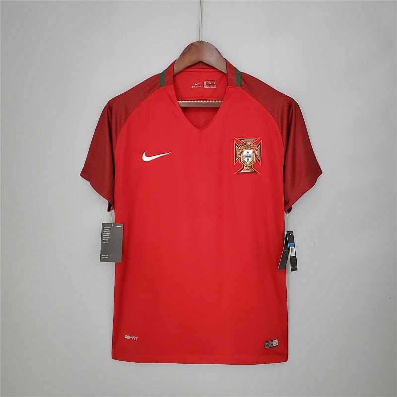 Camiseta Portugal Local Retro 2016