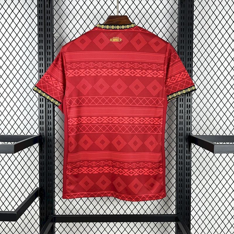 Maillot Brésil Rouge 2025 (2)