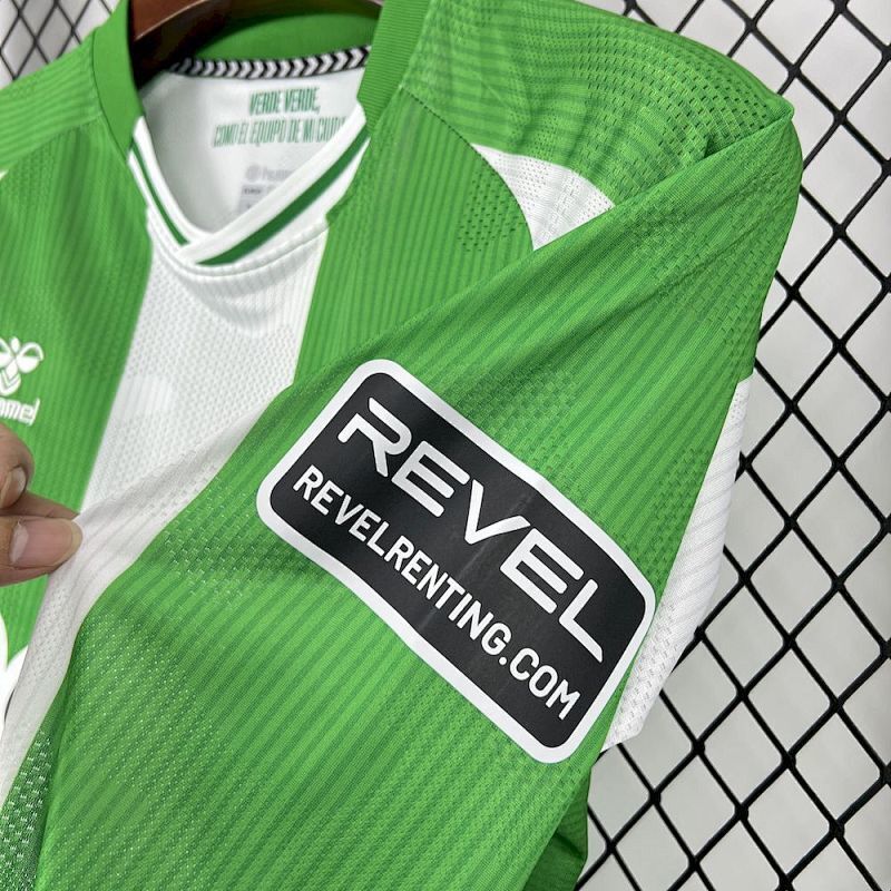 Maillot Real Betis Domicile Manches Longues 25/26