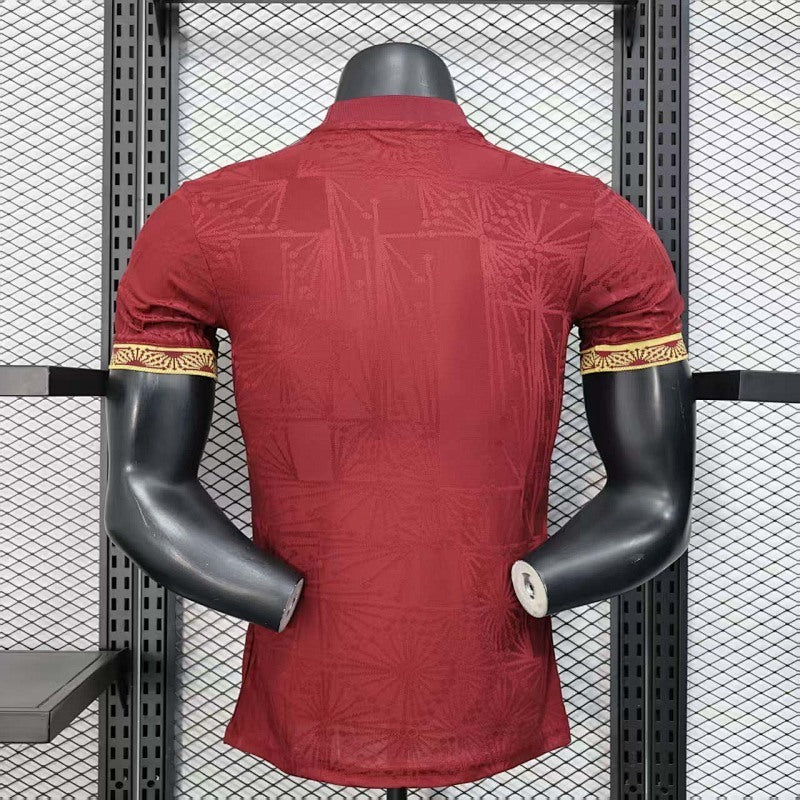 Maillot Mexique Or Rouge Player Version 2025