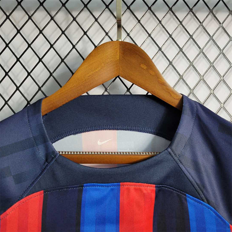 Maillot FC Barcelone Domicile Manches Longues 22/23