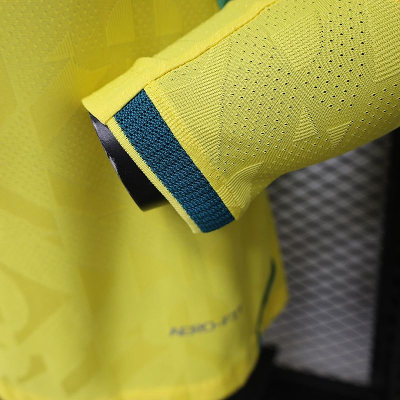 Maillot Brésil Domicile Manches Longues Coupe du Monde 2026