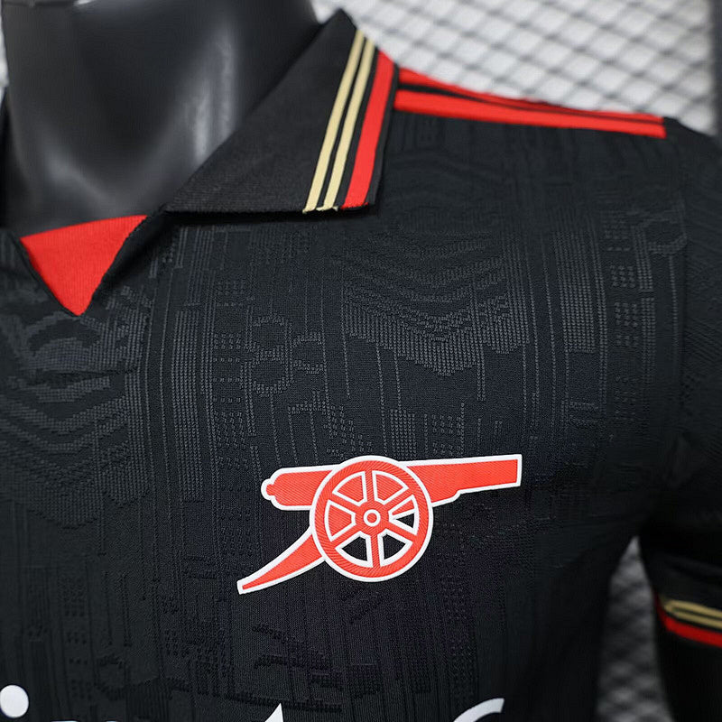 Maillot Arsenal Noir Player Version 25/26