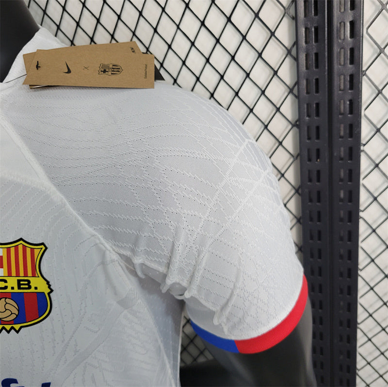 Camiseta FC Barcelona Visitante Versión Player 23/24 (2)