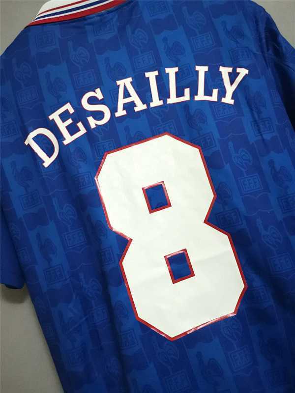 Maillot France Domicile Rétro 1996