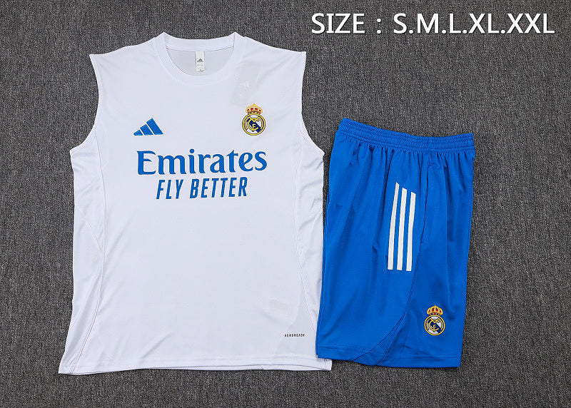 Débardeur Real Madrid Blanc 25/26 (5)