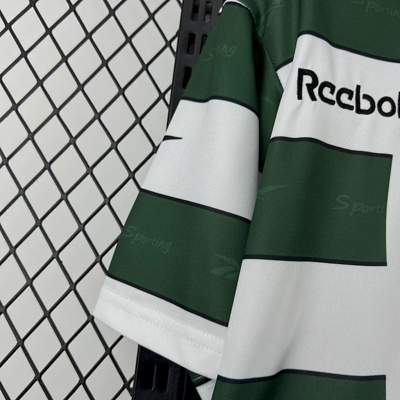 Maillot Sporting CP Domicile Rétro 2000/01