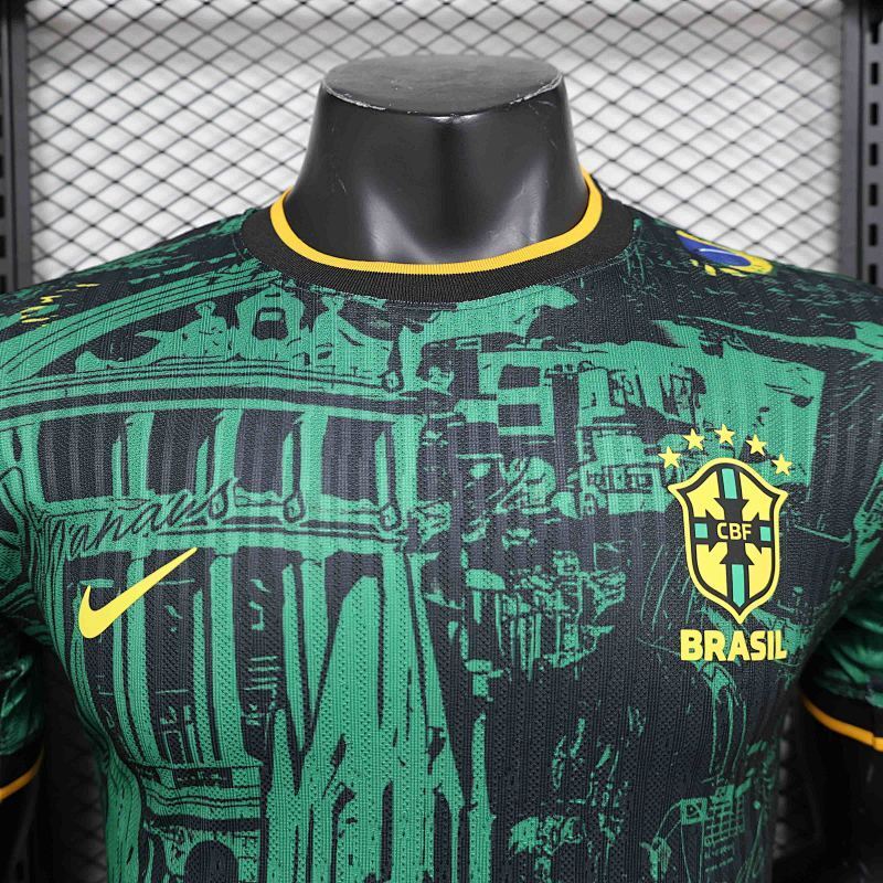 Maillot Brazil Church Édition spéciale Player Version 25/26