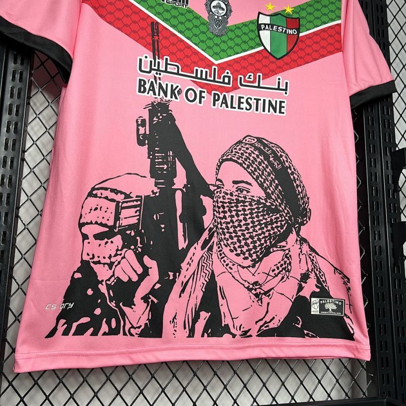 Maillot Club Deportivo Palestino Rose Édition spéciale 24/25