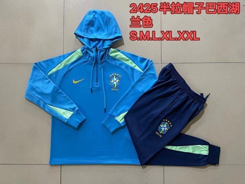 Maillot Brazil Hoodie Manches Longues 25/26
