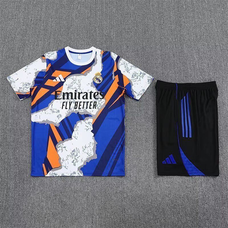 Ensemble Real Madrid Bleu&Blanc Prématch 25/26