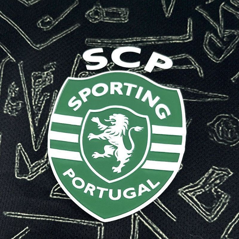 Maillot Sporting CP Noir Édition spéciale 25/26