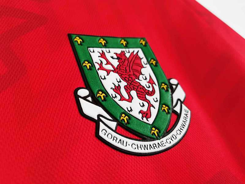 Pays de Galles Home Retro Jersey 1992