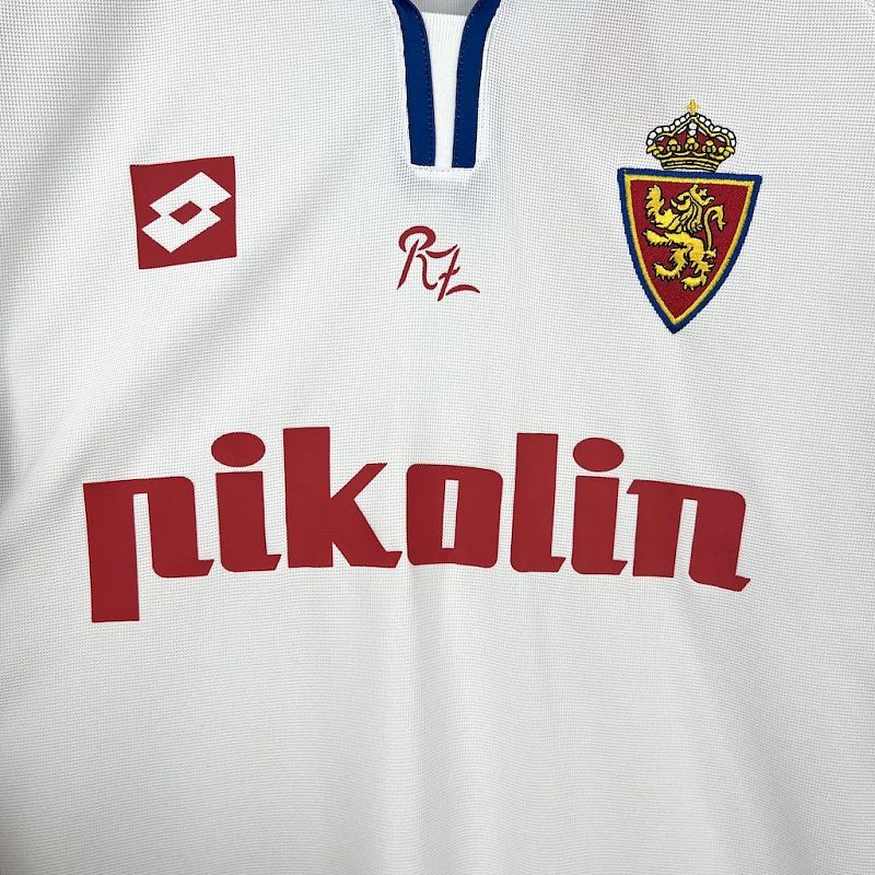 Real Saragosse Home Retro Jersey 2004/05