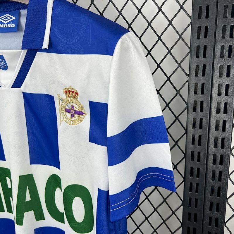 Maillot Deportivo La Coruna Domicile Rétro 94/95