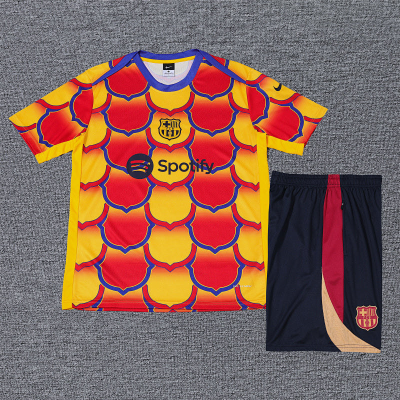 FC Barcelona Red Yellow Pre-Match Kit