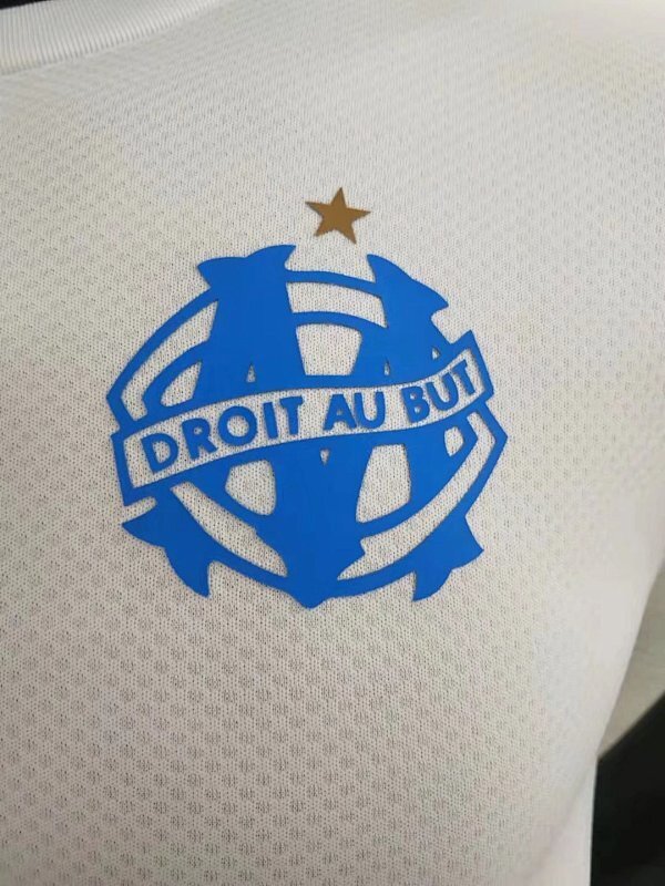 Maillot Marseille Blanc Player Version 22/23