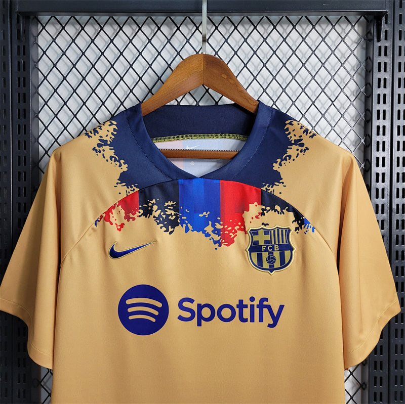 Ensemble FC Barcelone Jaune Prématch 23/24