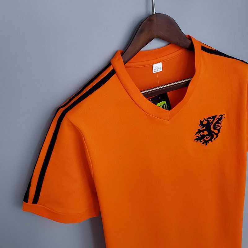 Maillot Netherlands orange Rétro 25/26