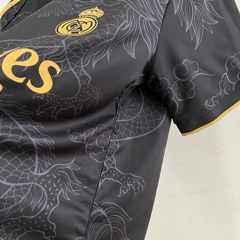Maillot Real Madrid Dragon Noir Édition spéciale 23/24