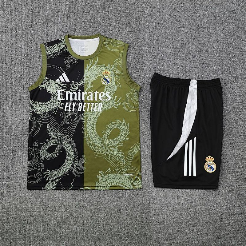Débardeur Real Madrid Vert&Noir 25/26