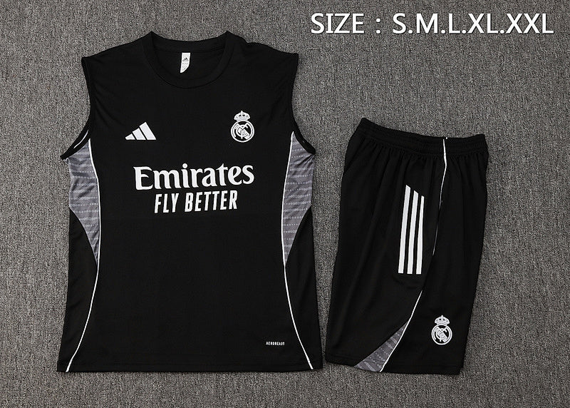 Débardeur Real Madrid Noir 25/26 (2)