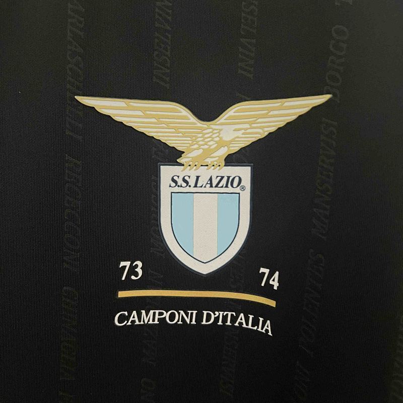 Camiseta Lazio Negro Aniversario Negro Edición Especial 24/25