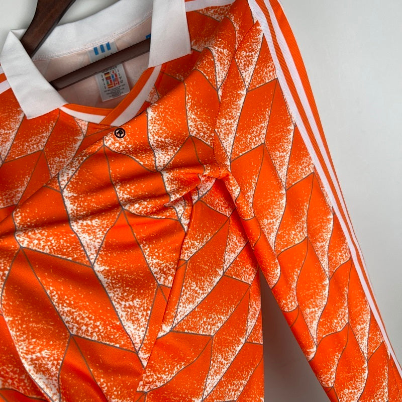 Maillot Pays-Bas Domicile Rétro 1988
