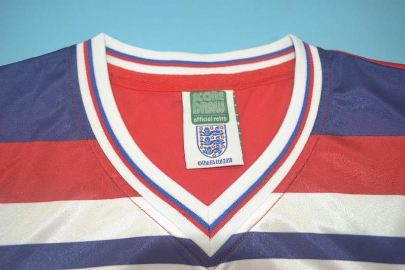 Maillot England Extérieur Rétro 1980
