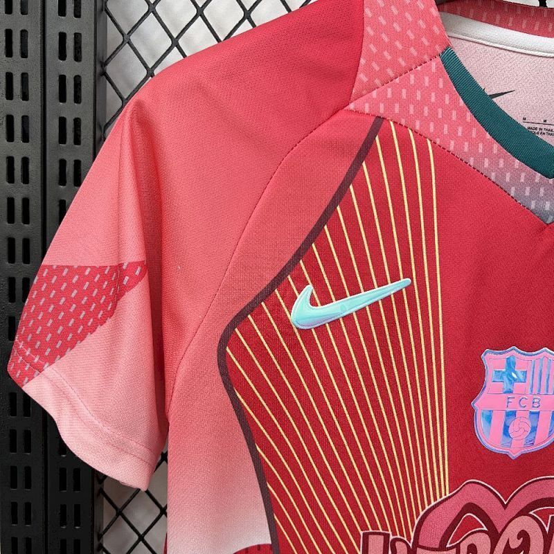 Maillot FC Barcelone Rose Édition spéciale 25/26 (3)