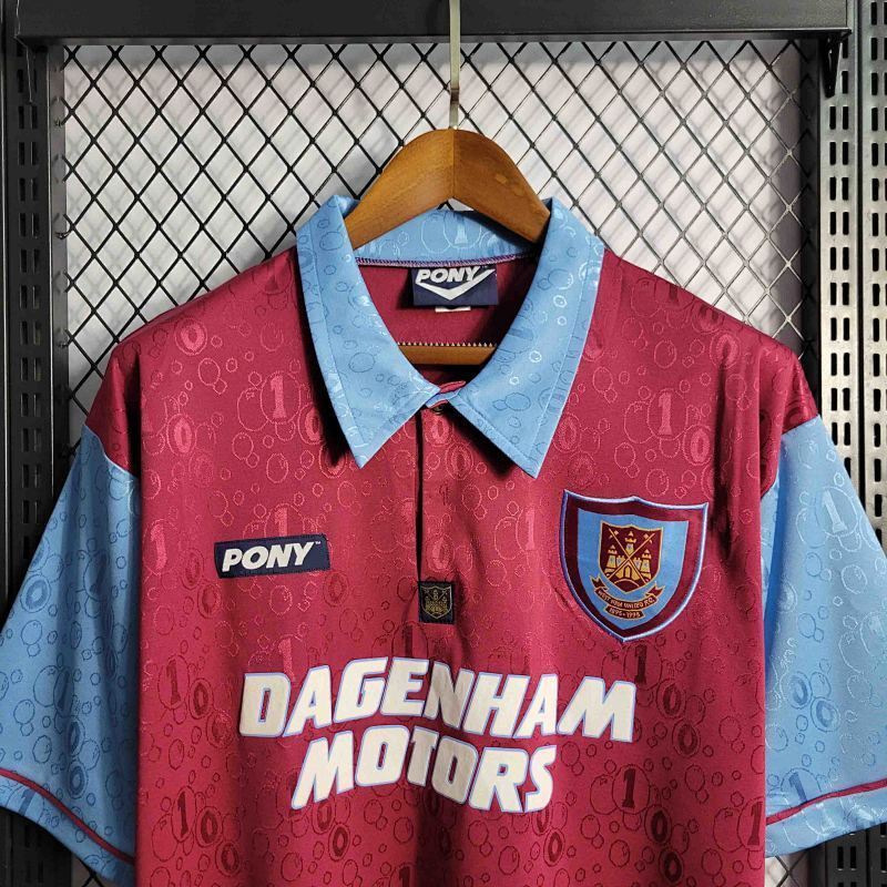 Maillot West Ham Domicile Rétro 1995/97