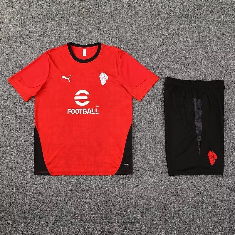 AC Milan Red Pre-Match Kit 25/26